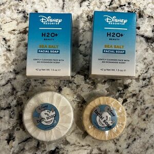 Disney resorts bath soap and facial soaps - lot of 4